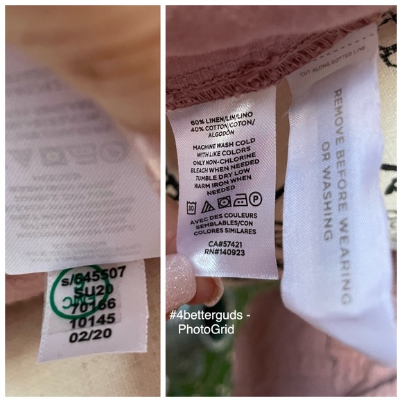 LOFT Dusty Rose Pink Petite Button Up / Down Utility Jacket Cotton & Linen XSP - Picture 10 of 16